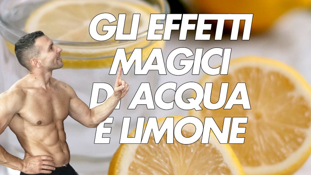 Ho bevuto acqua e limone per 30 giorni ecco cosa è successo!