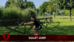 squat jump esplosivo