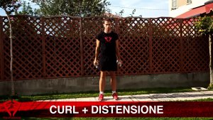 Curl+distensione 
