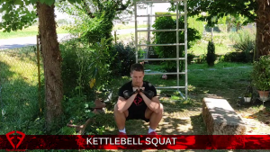 kettlebell squat 