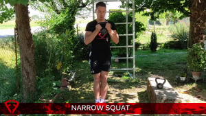 narrow squat
