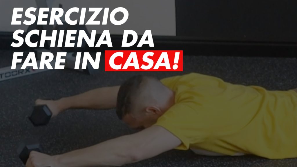 Gran dorsale in casa prova il Reverse Back Angel per allenare la schiena