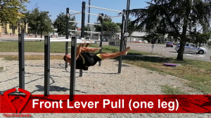 front lever pull
