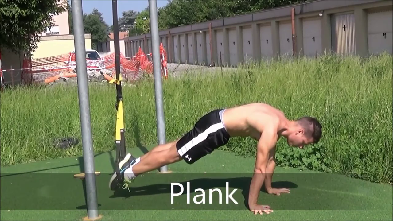 plank trx