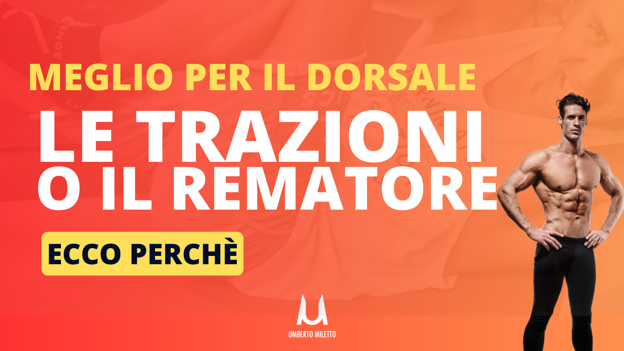 dorsale rematore e trazioni