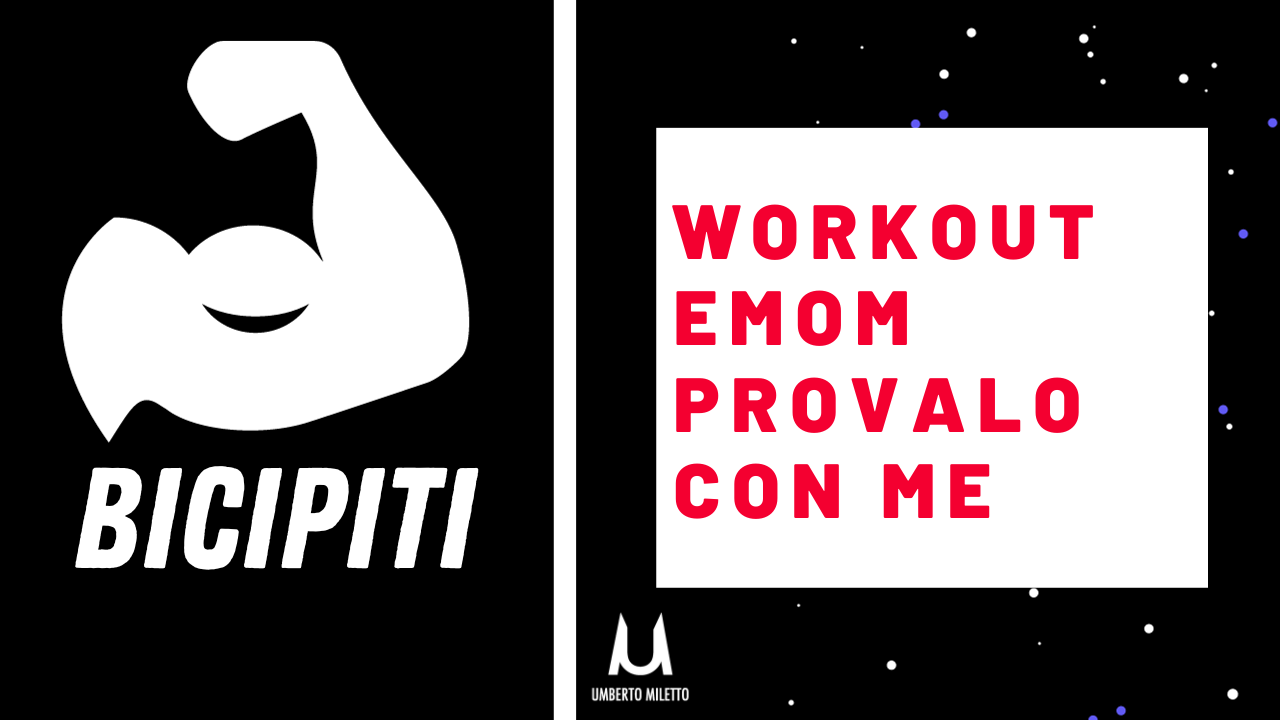 workout emom bicipiti